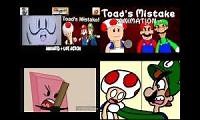 Mix of 4 videos from youtube : (SML: TOAD’S MISTAKE REMADE) Original vs 4 Reanimated Versions