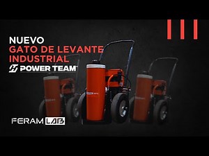 Lanzamiento: Gato de Levante Industrial Autónomo 200T POWER TEAM | FERAM LAB | EP.3