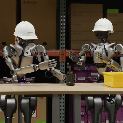 Discover the world's first open foundation model for #humanoidrobot reasoning & skills. A cross-embodiment model trained on: 📊Expansive humanoid dataset 📹 Real-captured data 🤖Synthetic data generated with NVIDIA Omniverse & #NVIDIACosmos Adaptable through post-training for specific uses. Learn how to get started today with the #NVIDIAIsaac GR00T N1 model on Hugging Face. #GTC25 ➡️ https://nvda.ws/4hq2Nxd | NVIDIA Robotics