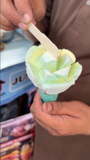 Creamy tasty ice cream recipe food #icecream #ytshorts #streetfood #icecreammaker #viralvideo