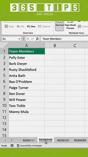 1.5K views | Hide Multiple Worksheet #tipsandtricks #learnexcel #exceltips #exceltricks #excelformulas #datamanagement #fbreels #reelsfb #ExcelSkills | 365 Tips & Tricks | Facebook
