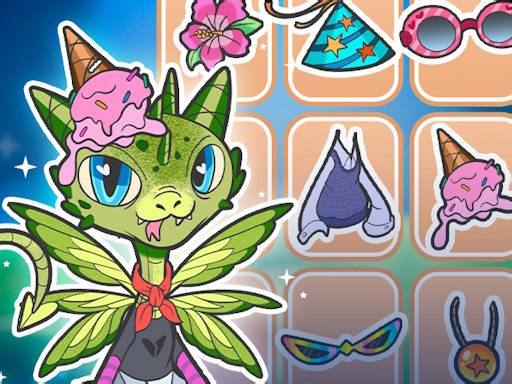 Play How To Dress Your Dragon | Free Online  Games. KidzSearch.com