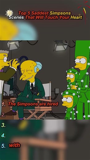 Top 5 Saddest Simpsons Scenes That Will Touch Your Heart ❤️ #TheSimpsons #Simpsons #Emotional