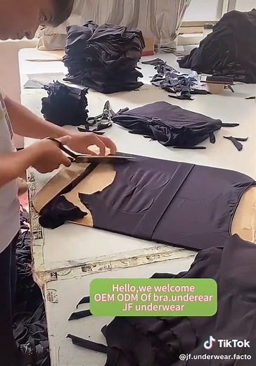 Tell me in the comment section, how many small pieces can cut every day? #ph #fyp #foryou #factory #bra production process our factory and#stickybra #nipcovers #manufacturing #goodthing #wholesale #quality #viral #cargo