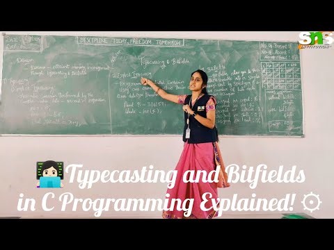 Typecasting & Bitfields | C Programming | SNS Institutions.