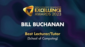 Congratulations to Prof Bill Buchanan, who is the winner of Best Lecturer/Tutor (Computing) at Edinburgh Napier University in our student-nominated Excellence Awards 2023! ⭐ https://www.napierstudents.com/excellence #EdNapier #ENSAexcellence23 | ENSA - Edinburgh Napier Students' Association