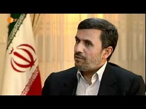Mahmoud Ahmadinejad Interview - ZDF in voller Länge