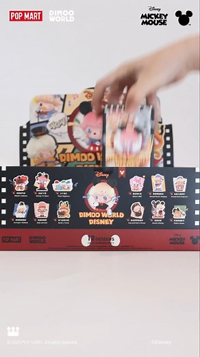 Get ready for a nostalgia overload! DIMOO and his Disney friends are bringing back the magic of our childhood—one sparkling memory at a time! "DIMOO WORLD x Disney Series Figures" will be available at POP MART online stores on March 21 at 10 a.m. GMT 8 (convert to your local time)🎉 #popmart #popmartonlinestores #dimoo #disney | POP MART Online Stores