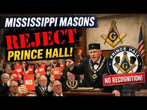 Grand Lodge of Mississippi Says No Prince Hall Masons - S4 E174A