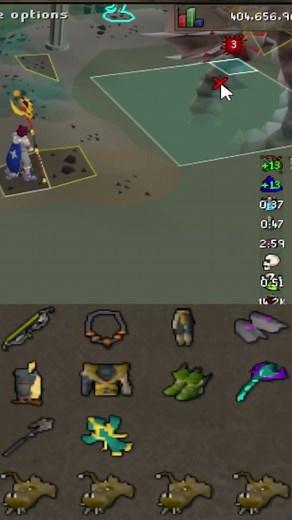 Great Zulrah run in 0:52.80 #zulrah #osrs #pb