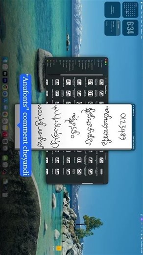 Install Anu Fonts In MAC System
