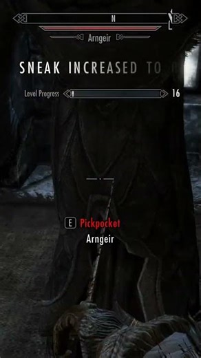 Fastest Way To Level up Skyrim #gaming #games #funny #gameplay