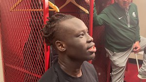 Michigan State guard Kur Teng on the win over IU