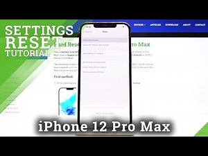 How to Reset All Settings in iPhone 12 Pro Max – Restore Settings