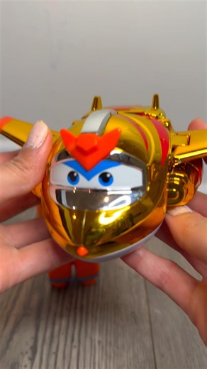 SuperWings Sunny & Golden Boy Transform 🚀🤖 | Satisfying Toy ASMR 🔊✨
