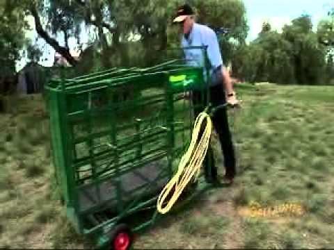 Ruddweigh Gallagher Sheep weigh crate demo