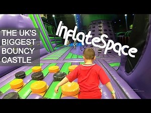 InflateSpace - The Uk's Biggest Bouncy Castle - Newcastle - Vlog