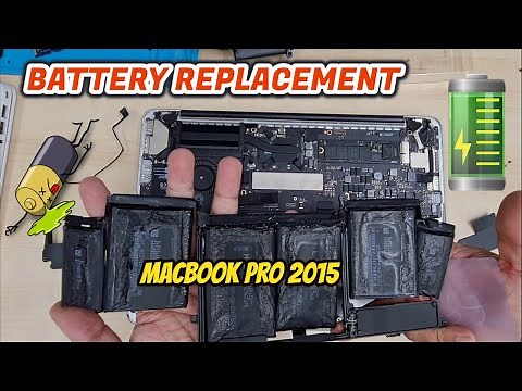 How To Replace Battery On MacBook Pro 2015 13 ! Step-By-Step Replacement Guide!