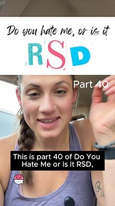 😰Do You Hate Me Or Is It RSD?😰 - Part 40 Big, scary, vulnerable post for me. RSD can feel so isolating and embarrassing. I often catch myself thinking, “Other adults don't struggle with such big feelings, why can't I just process like they do?” Well you're not the only person who feels this way. This is real footage of me during a real RSD episode. It happens, and it hurts when it does. The good news is there are steps to help you get through it. Get the free RSD management plan cards for more