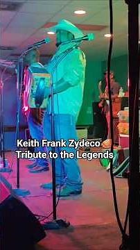 Keith Frank Zydeco 🪗💃🏾 in Iowa, Louisiana- Tribute to the Legends #zydeco #dance #louisiana #creole