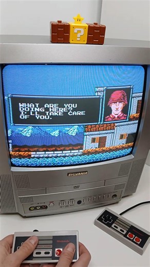 NES Bionic Commando Part4 - CRT Sylvania