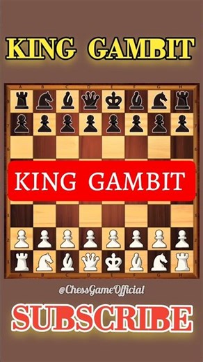 Legendary Chess Opening! Win in 7 Moves With King's Gambit #chesstraps#chessopenings