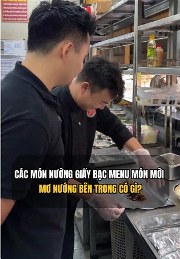 Món nướng giấy bạc giữ độ nóng | Menu Món Mới Nhà Mơ