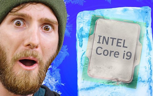 [Linus Tech Tips]用空调外机解决英特尔散热问题!!