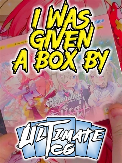 Unboxing the 7K Celebration Box: Hololive OCG Elite Spark