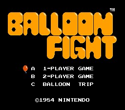 Balloon Fight (NES) - online game | RetroGames.cz