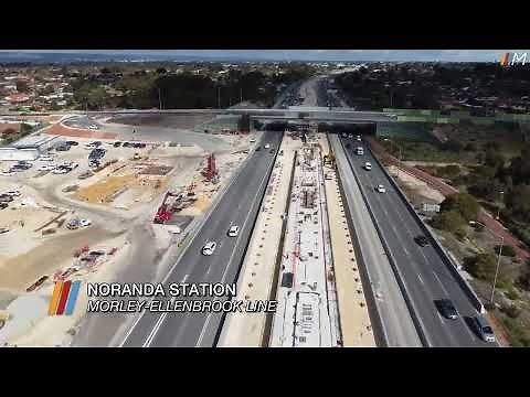 METRONET Morley-Ellenbrook Line Progress