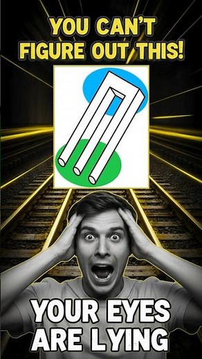 The Impossible Trident Illusion Explained | Mind-Bending Optical Illusion Shorts