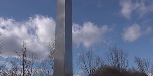‘It looks like one of those alien things’: Monolith-like structure pops up in Prestonsburg