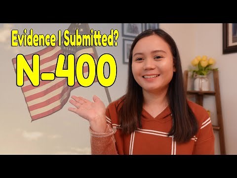 N-400 Supporting Documents That I Submitted