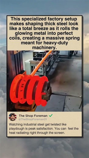 BENDING RED HOT STEEL LIKE PLAYDOUGH