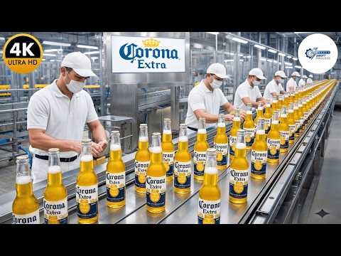 Inside Automated Factories: Beer, Whiskey, Coca-Cola, Coffee (Full Process)