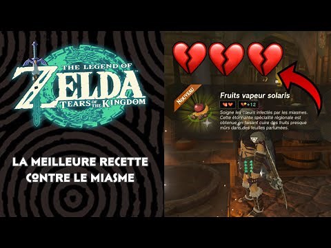 The BEST RECIPE AGAINST THE MIASMA! - ZELDA: TEARS OF THE KINGDOM