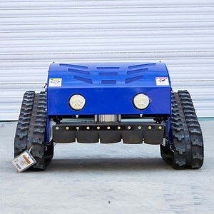 [Hot Item] Remote Controlled Multifunctional Cutting Crawler Brush Grass Cutter for Agriculture Electric Remote Control Robot Lawn Mower