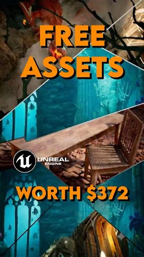 $372 For FREE on The Unreal Engine Fab Marketplace! #unrealengine #gamedev #indiedev
