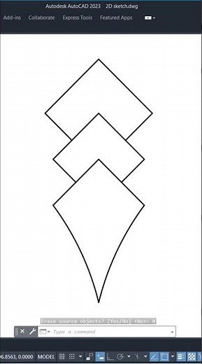 AutoCAD 2D Practice Drawing | AutoCAD Exercise drawing #autocad2026 #2ddrawing #design