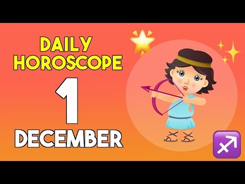 Sagittarius horoscope today - December 1, 2025