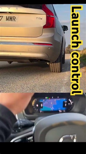 Volvo XC90 launch control acceleration 0-100 #автоповія