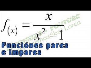 Mathematics I Even and Odd Functions Video 7