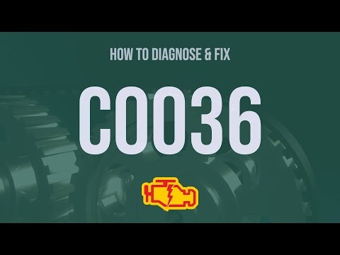 How to Diagnose and Fix C0036 Engine Code - OBD II Trouble Code Explain