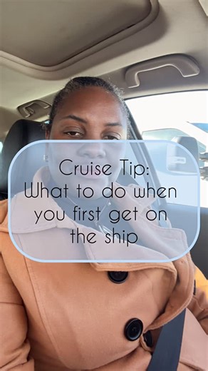 2.3K views · 107 reactions |  Cruise Tip: What to Do First When You...