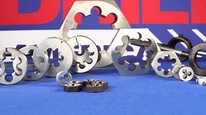 Drill America 1/2 in.-20 Carbon Steel Hex Re-Threading Die DWTHX1220