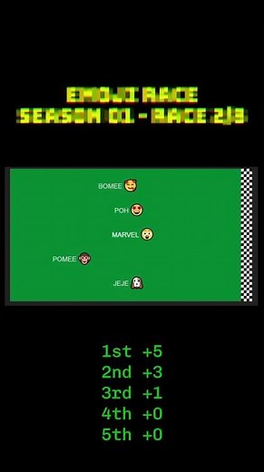 Emoji Race Season 01 Race 2/8