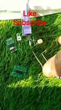 Automatic lights using LDR Sensor simple project #shorts #electronic #ytshorts