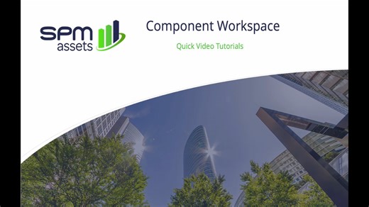 Component Workspace - Quick Video Tutorial (2025)