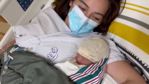 Dennis Trillo and Jennylyn Mercado introduce new baby